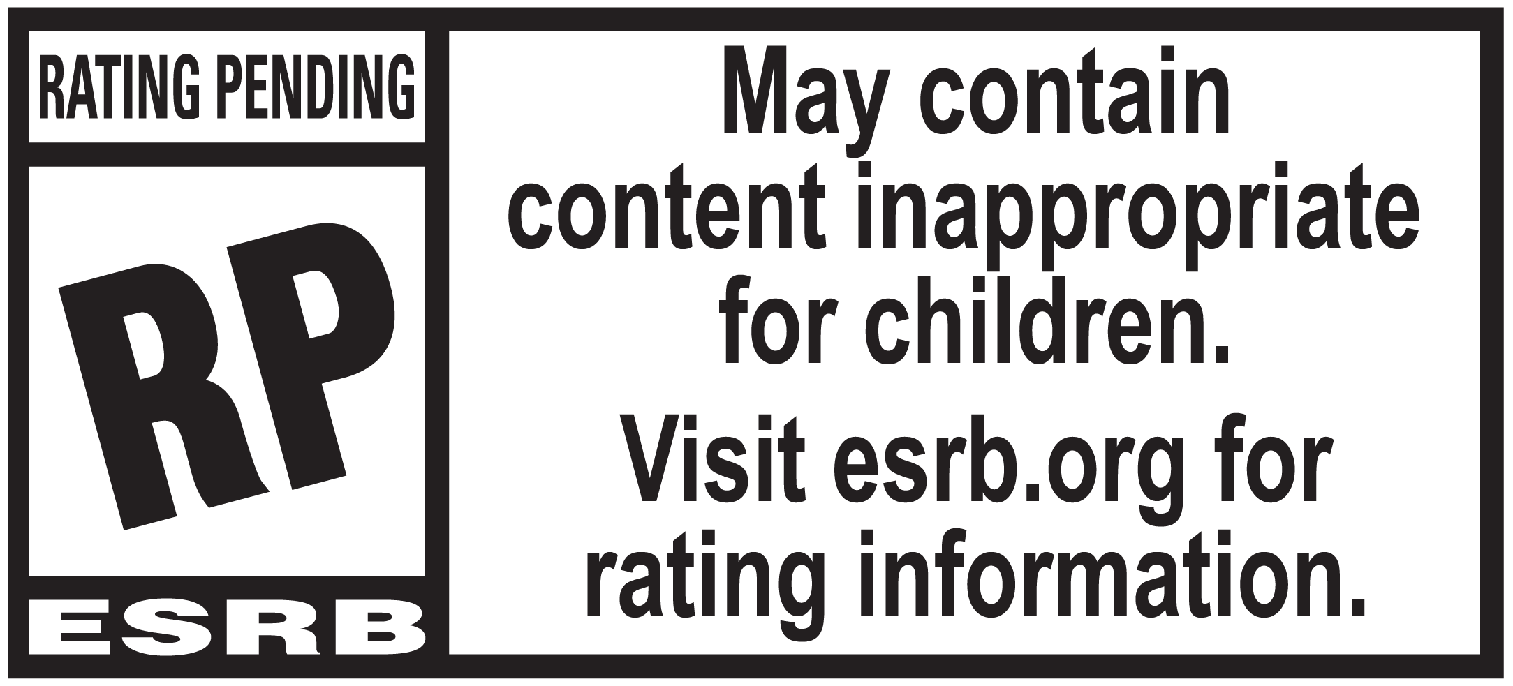 Video Games Rating Pending